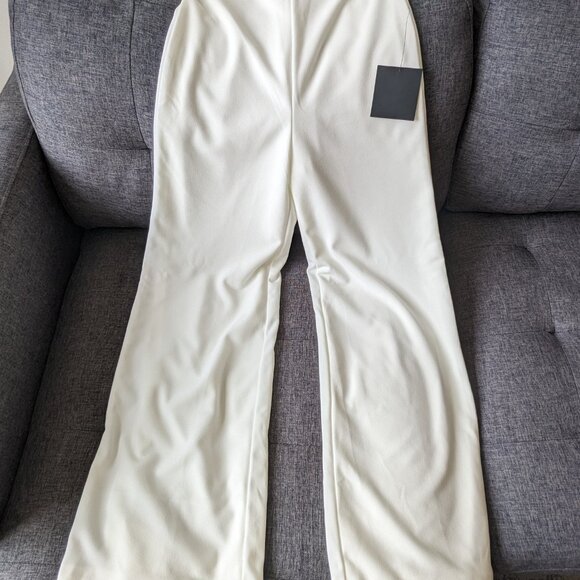 White Lulu's two-piece separates set - crop top and pants - brand new with tags! - Picture 6 of 7